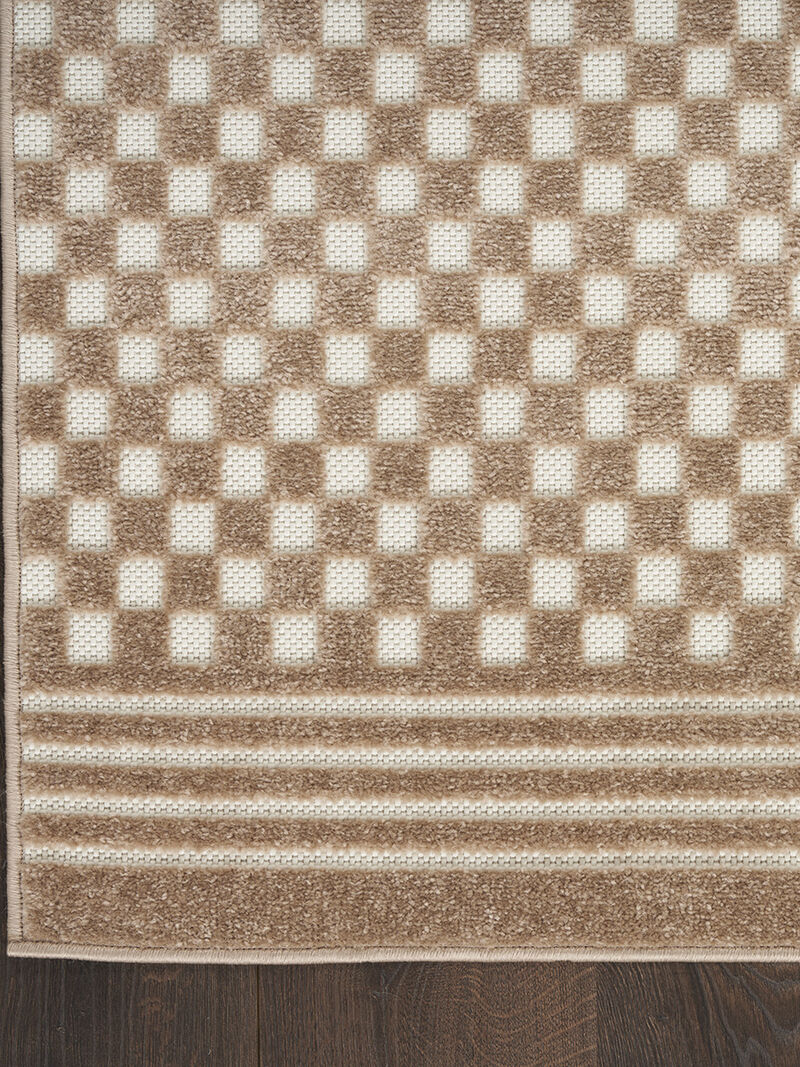 Care Free CAF02 Brown 9'2" x 12' Rug