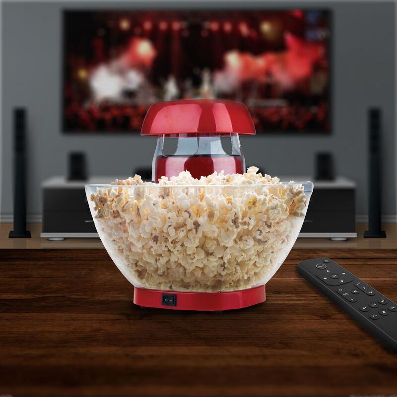 Brentwood Jumbo 24-Cup Hot Air Popcorn Maker in Red