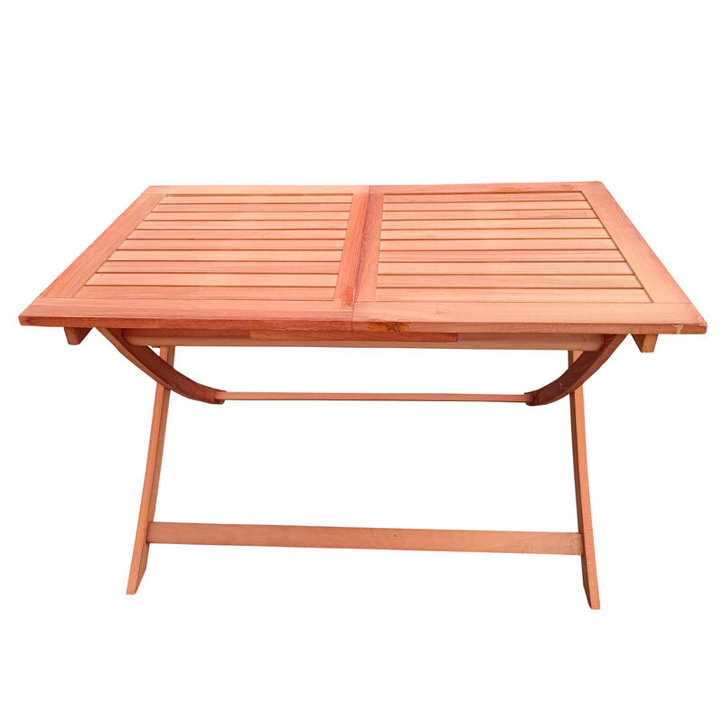 Foldable Patio Dining Set, 4 Folding Chairs & 1 Dining Table, Indoor And Outdoor Universal