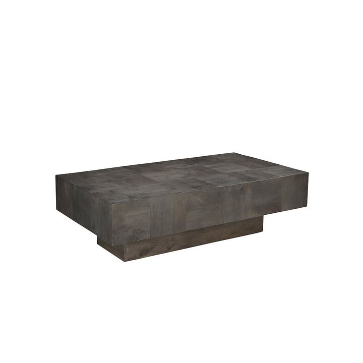 Taran Designs Reed Solid Wood Coffee Table
