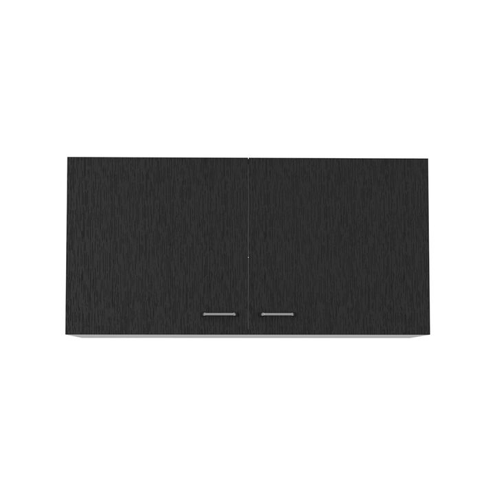 DEPOT E-SHOP Salento Wall Double Door Cabinet, Two Shelves