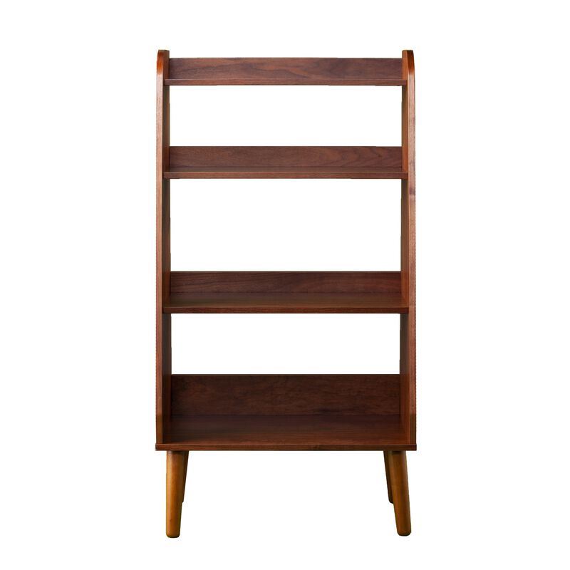 SEI Furniture Berritza Bookcase, Walnut