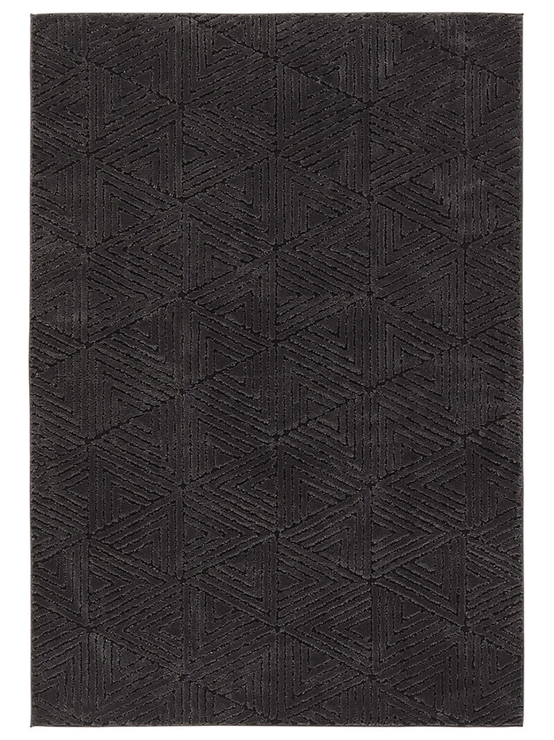 Calix By Nikki Chu Ziazan Black 10' x 14' Rug