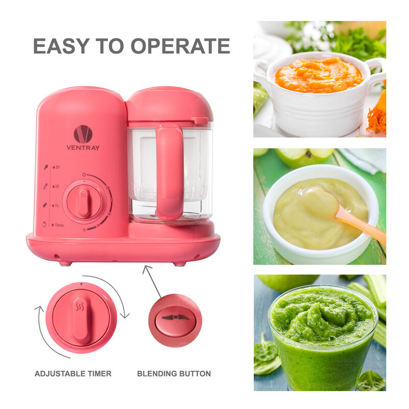 Ventray Baby Food Maker, All-in-one Baby Food Processor, BPA-Free
