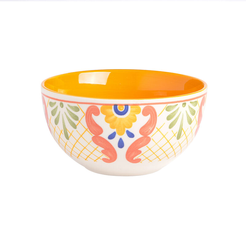 Laurie Gates Tierra 4 Piece 6 Inch Stoneware Cereal Bowl Set in Assorted Designs