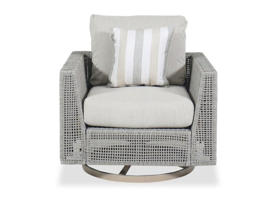 Seton Creek Outdoor Swivel Lounge Chair
