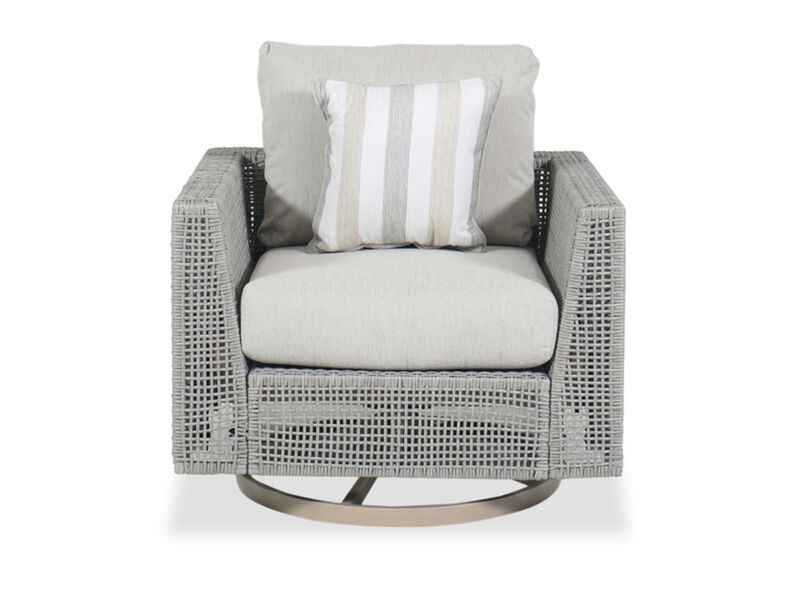 Seton Creek Outdoor Swivel Lounge Chair