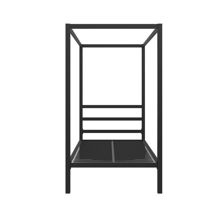 Atwater Living Cara Metal Square Canopy Bed