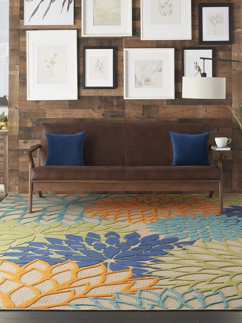 Aloha ALH05 Multicolor 6' x 9' Rug
