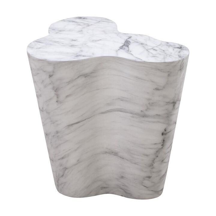 Belen Kox Contemporary Marble Tall Side Table, Belen Kox