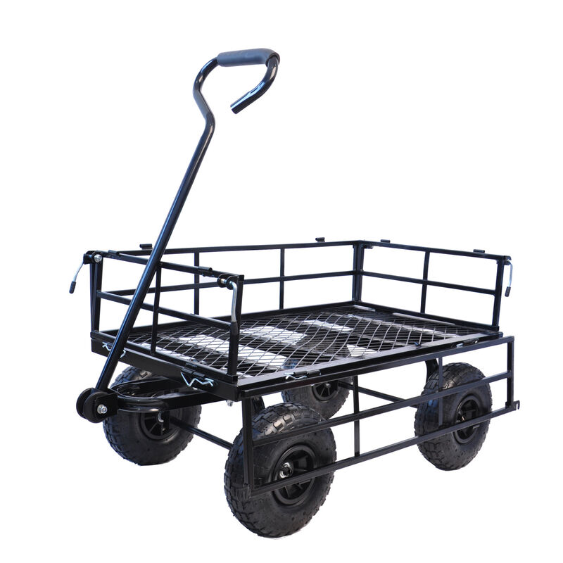 Wagon Cart Garden Cart Trucks Make It Easier To Transport Firewood 0001