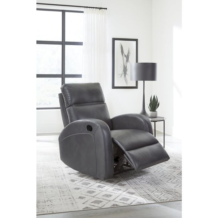 Parker Living Devin - Pebble Grey Manual Recliner