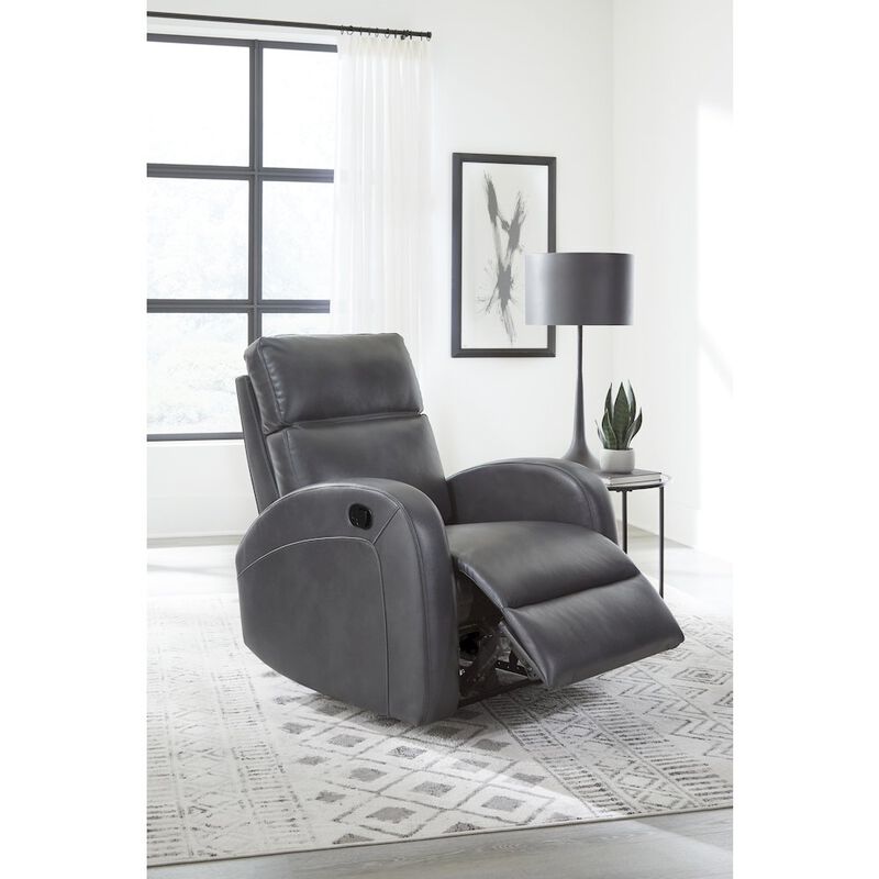 Parker Living Devin - Pebble Grey Manual Recliner