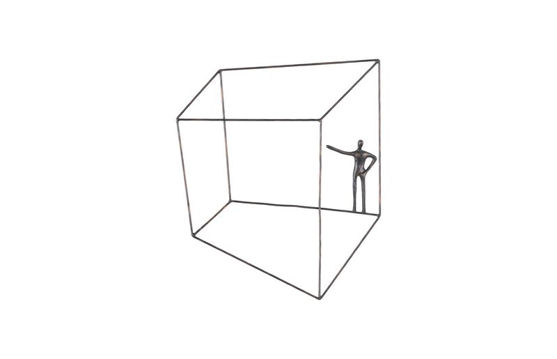 Perspective Square Standing Wall Art