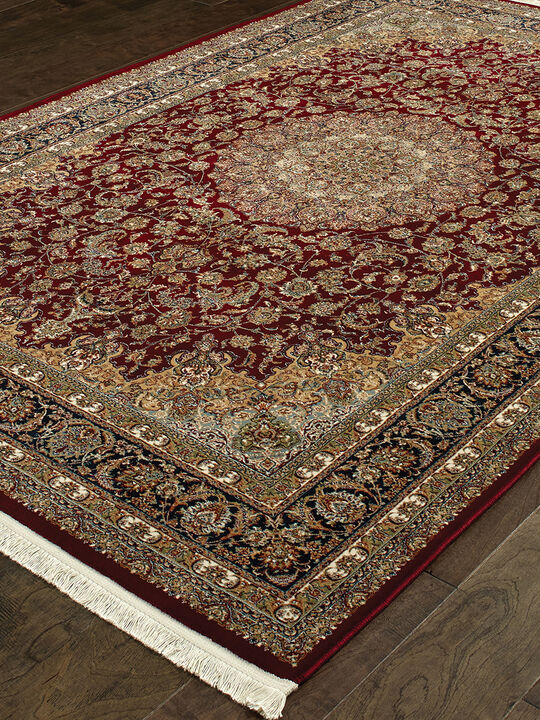 Masterpiece 3'10" x 5'5" Red Rug
