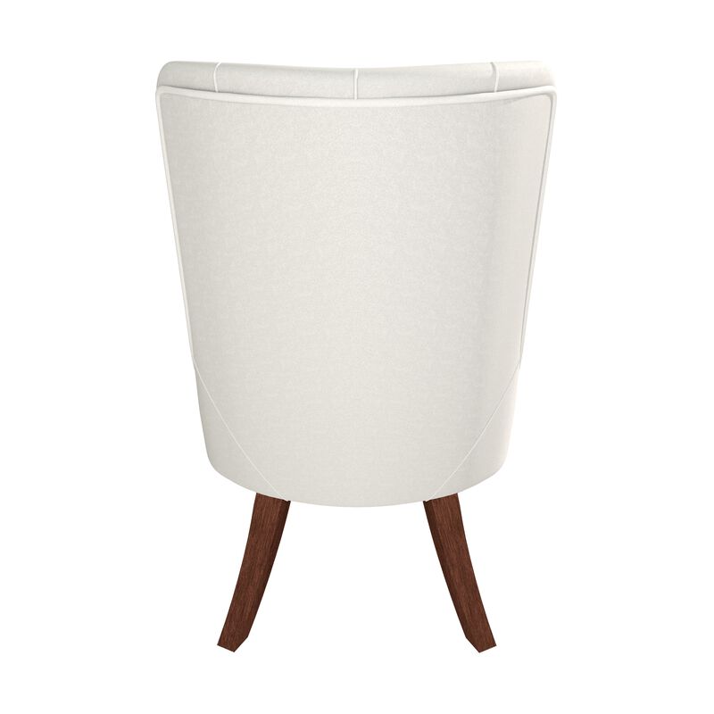 Leisuremod Spruce Collection Modern Wooden Dining Chair in Charcoal Grey