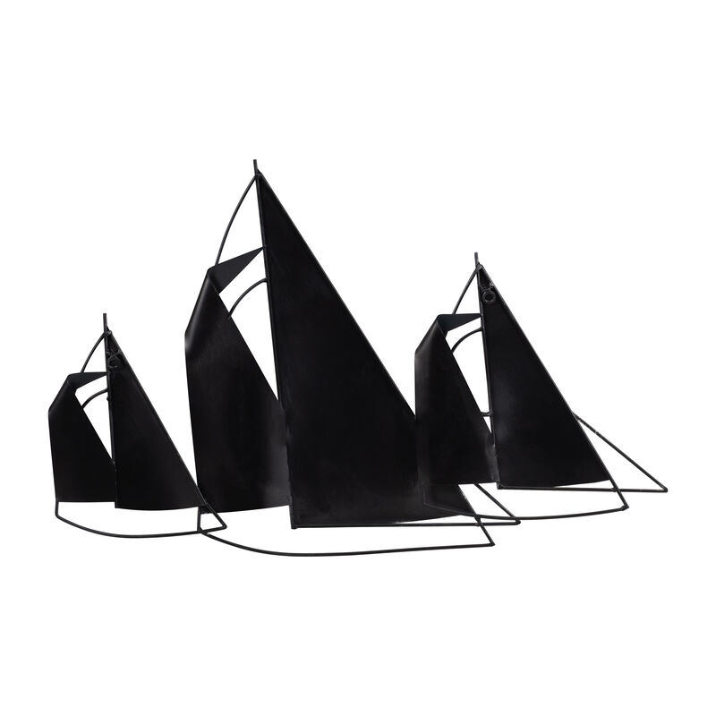 26" Sailboats Wall Decor