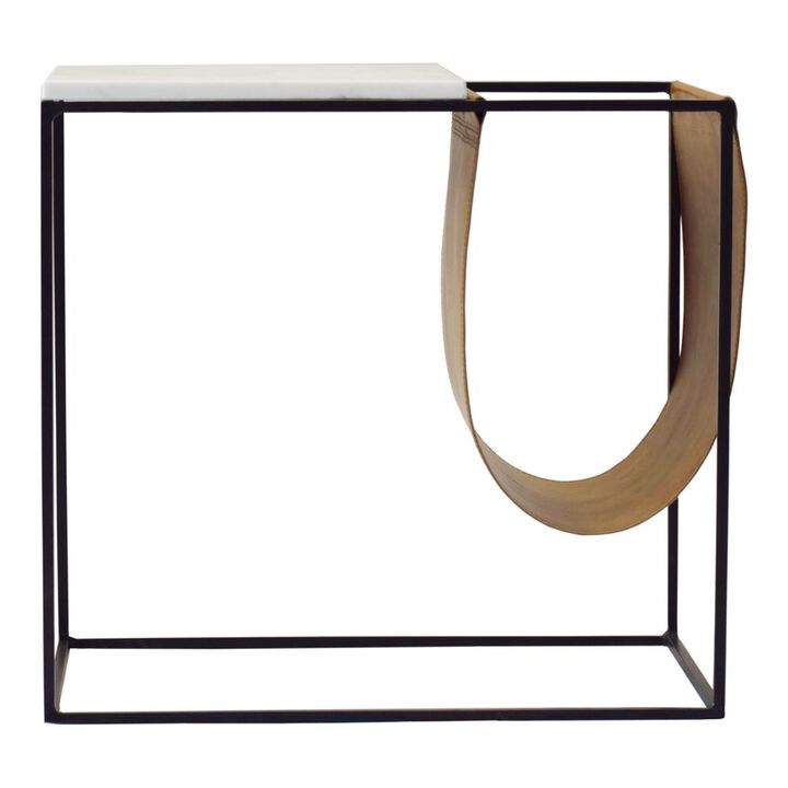 Moe's Home Collection Cave Magazine Rack, Multicolor