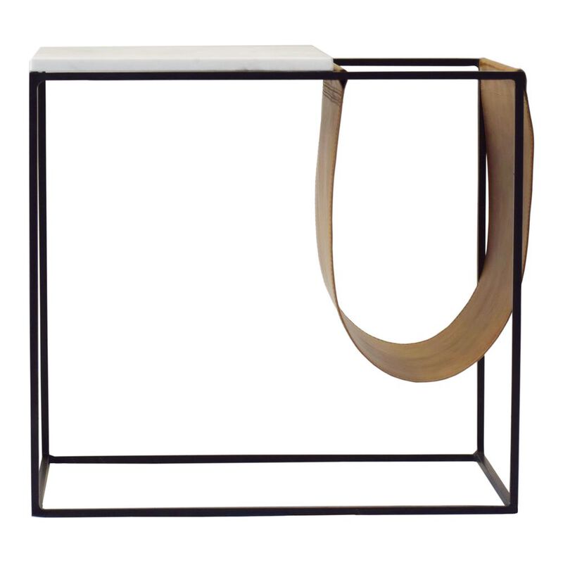 Moe's Home Collection Cave Magazine Rack, Multicolor