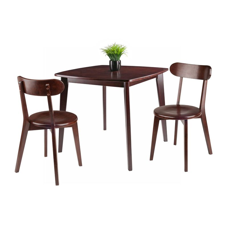 Winsome Pauline, 3 Piece Set, Walnut