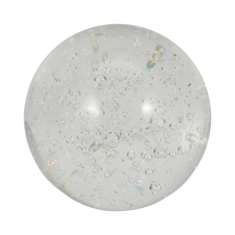 Clear 3" Glass Crystal Ball