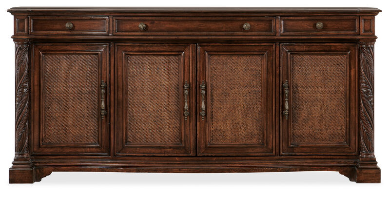 Charleston Four Door-Three Drawer Buffet