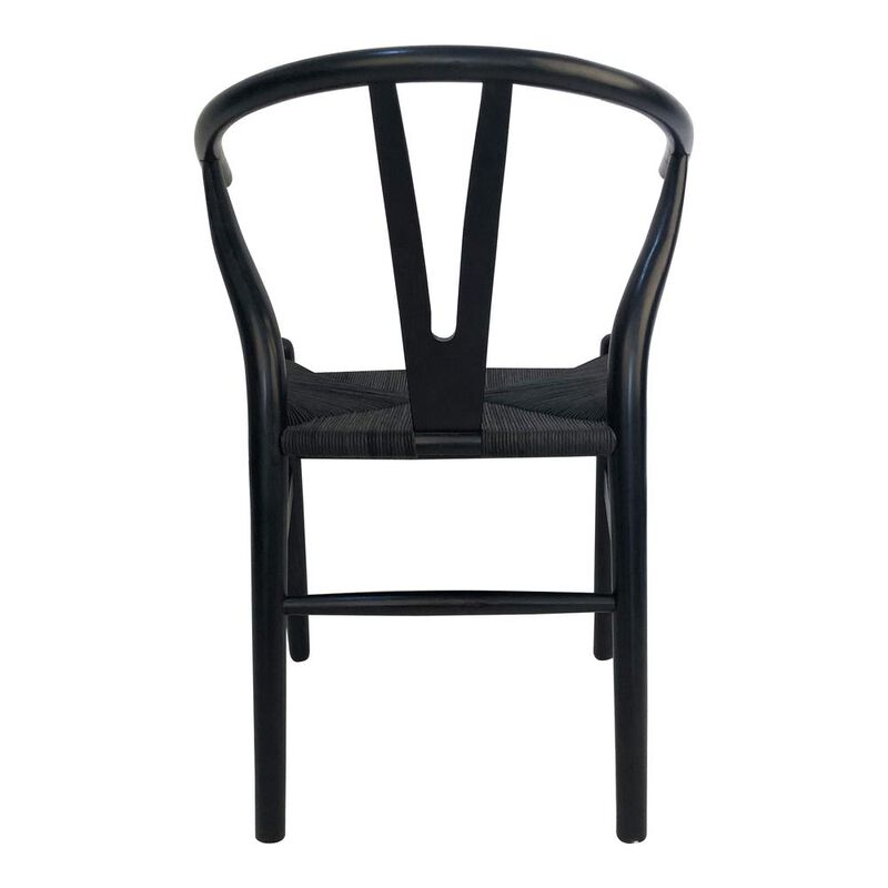Moe's Home Collection Ventana Dining Chair Black-Set Of Two