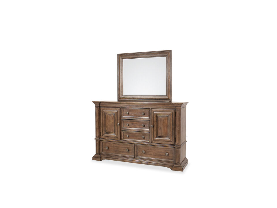 Woodbury Dresser & Mirror