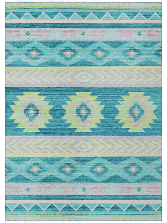 Phoenix PH3 Teal 3' x 5' Rug