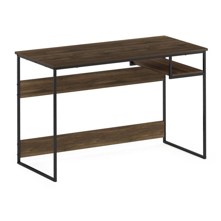 Furinno Furinno Moretti Modern Lifestyle Study Desk, 45, Columbia Walnut