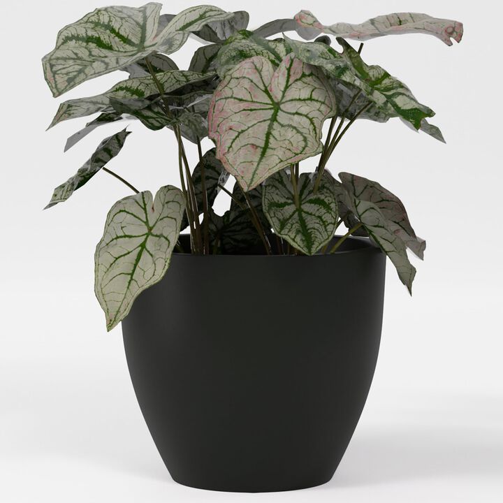 Greenline Fiberglass Lucy Medium Indoor/Outdoor Round Planter - 15 in x 15 in x 13 in