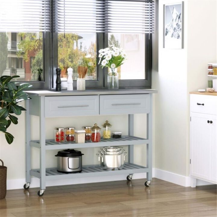 Kitchen Sideboard & Storage Cabinet Versatile Coffee Bar Cabinet with Shelves & Drawers