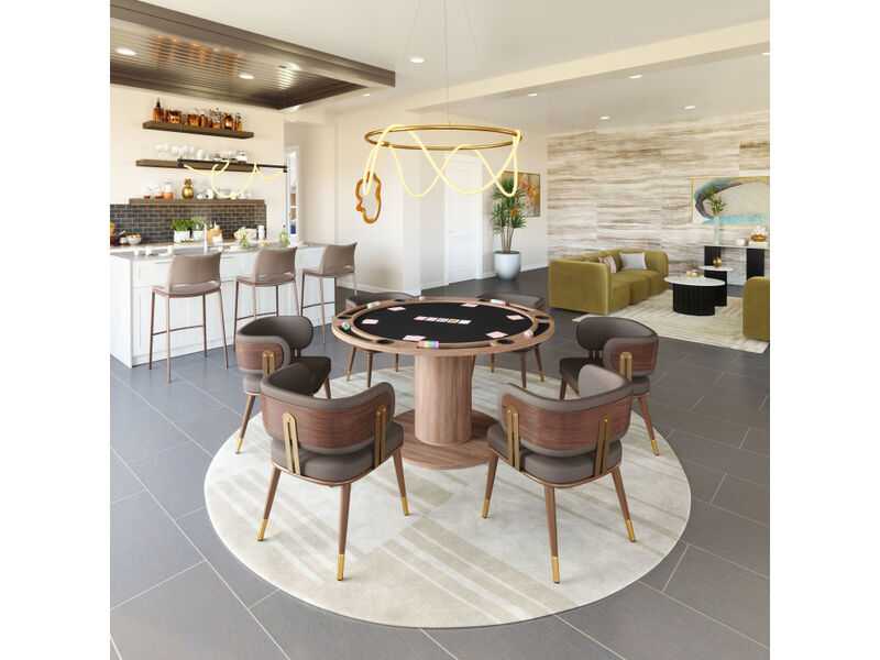 Vault 2 in 1 Table Brown