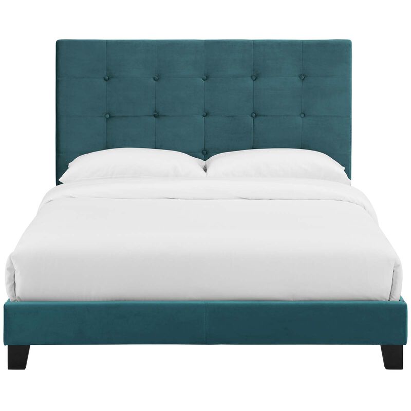 Modway - Melanie Full Tufted Button Upholstered Performance Velvet Platform Bed