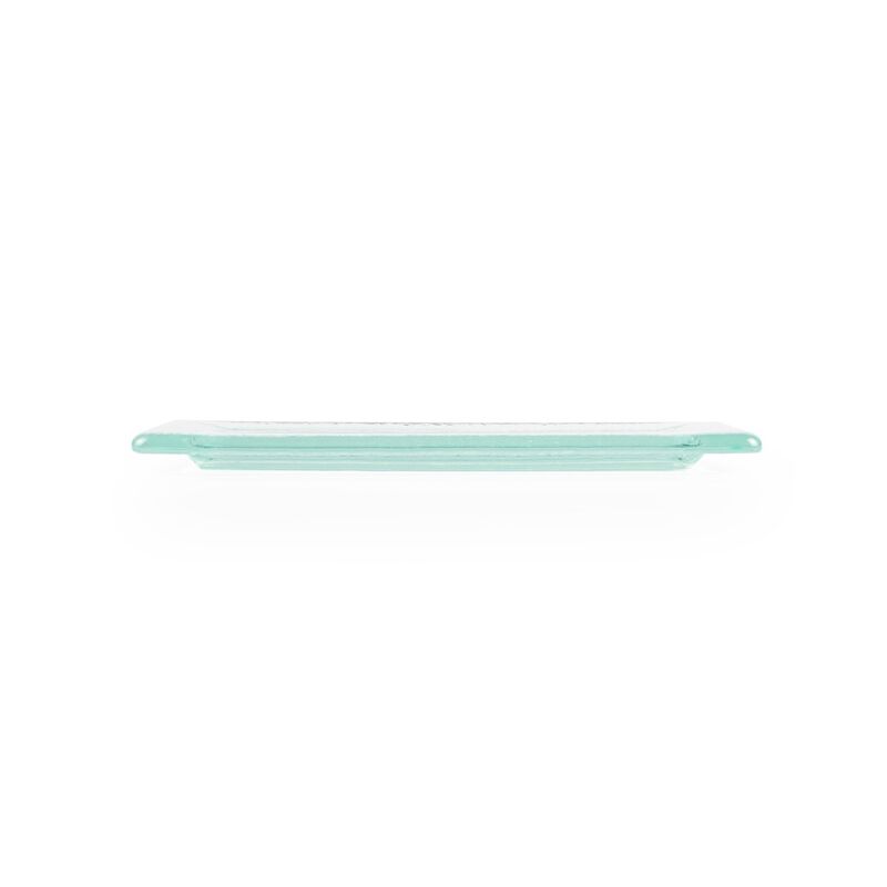 Glass Dinnerware 13" x 8" x h:0.5" Rectangular Clear Glass Platter