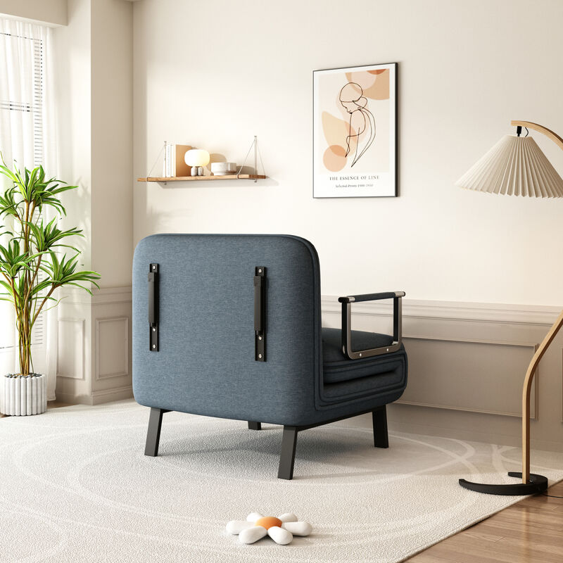 Comfortable Chaise Lounge Sofa with Steel Frame