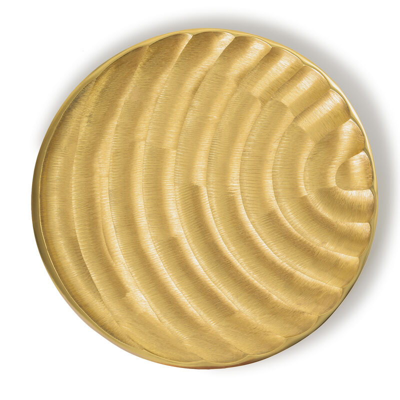 Savanna Gold Decorative Tray 12"
