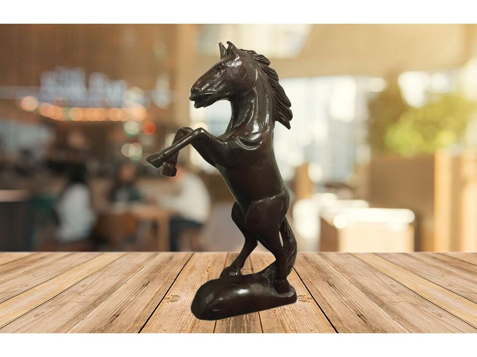 Teak/ Mahogany           Horse  Statue