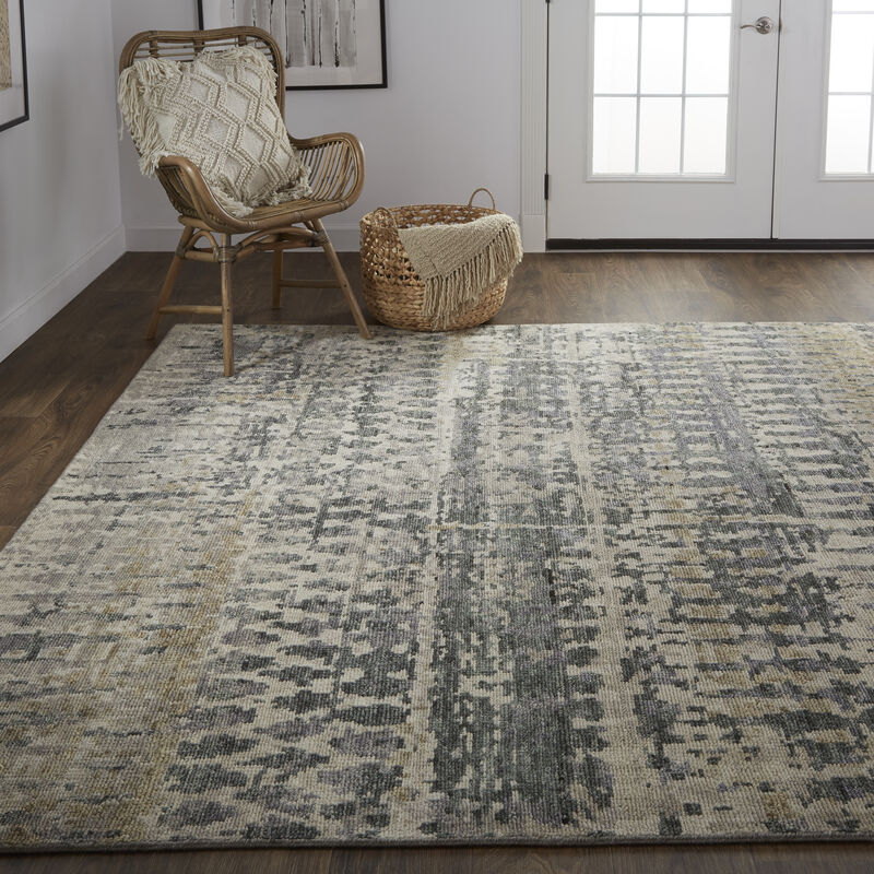 Palomar 6632F Tan/Taupe 5'6" x 8'6" Rug