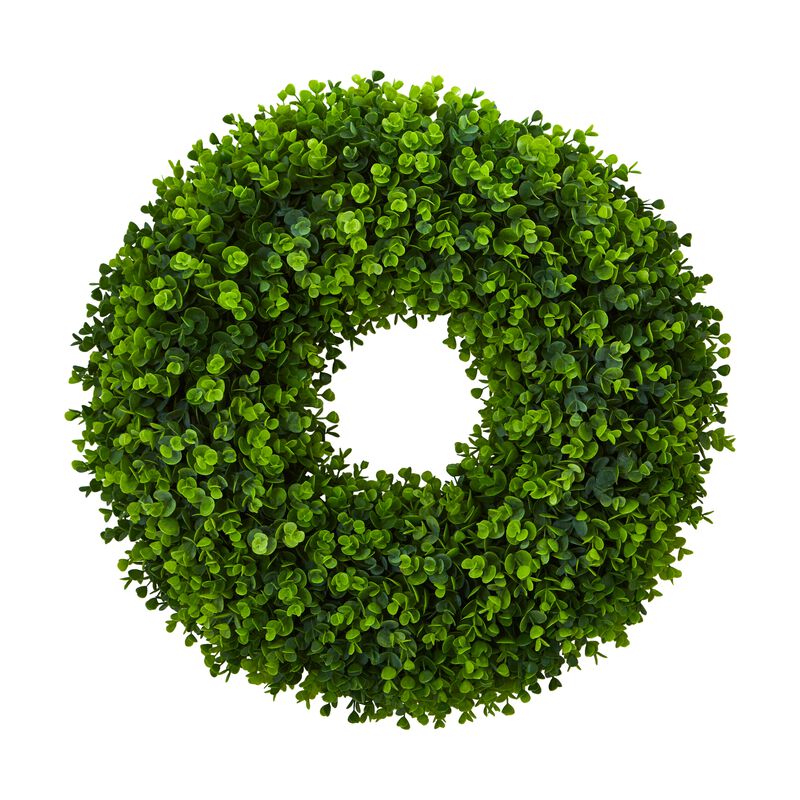 Hivvago 25" Eucalyptus Artificial Wreath