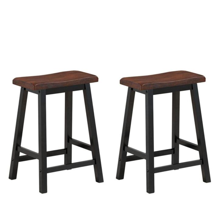 Hivvago 24 Inch Height Set of 2 Home Kitchen Dining Room Bar Stools