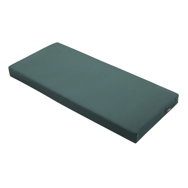 Classic Accessories Ravenna Water-Resistant 42 x 18 x 3 Inch Outdoor Bench Cushion, Mallard Green, Outdoor Bench, Bench Cushions, Outdoor Cushions