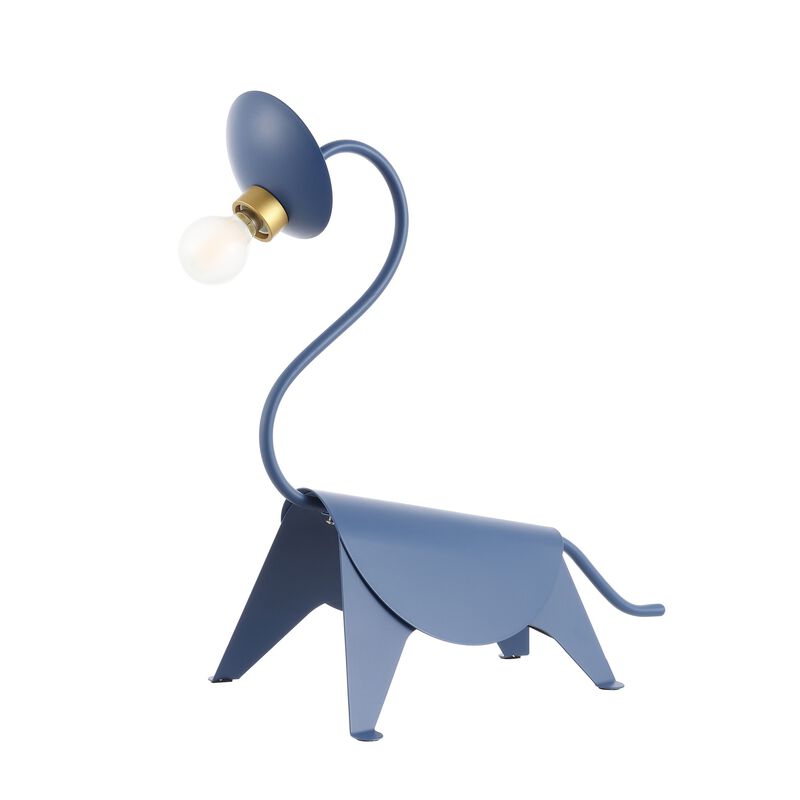Bradley Modern Industrial Iron Brachiosaurus LED Kids' Lamp