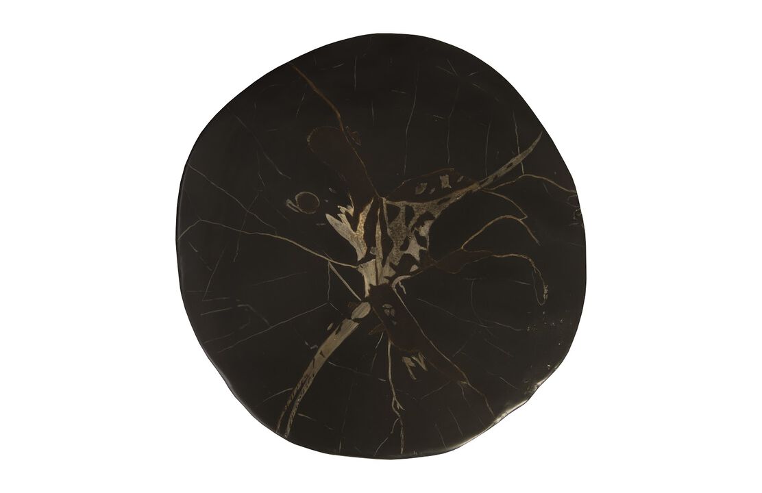 Cast Petrified Wood Stool