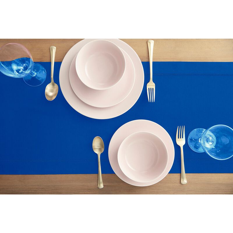 Solino Home Cotton Linen Hemstitch Table Runner