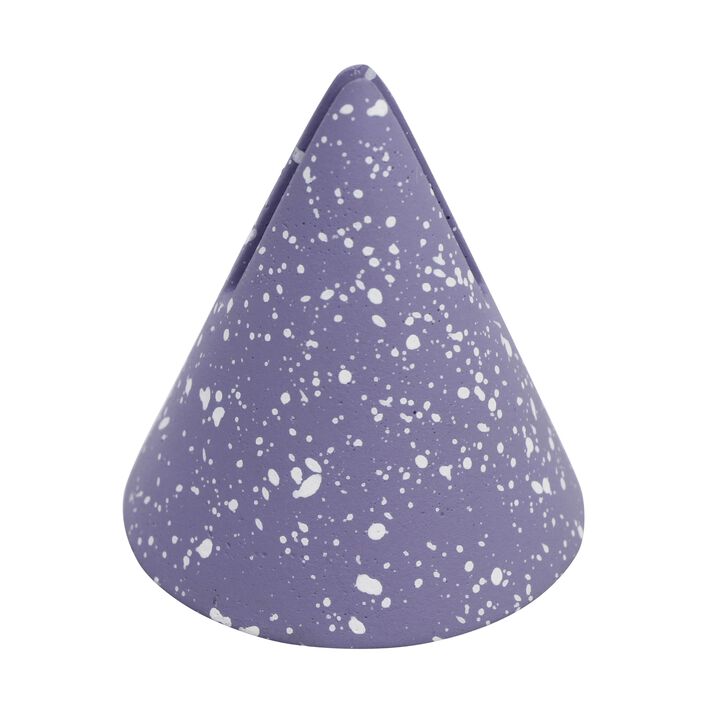 Gabby Speckled Terracotta Cone Card Holder - Set of 4