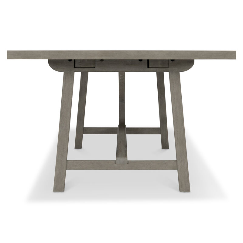 Albion Dining Table in Gray
