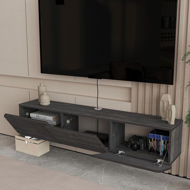Atelier Mobili Floating TV Stand 65 inch for up to 80 inch TV