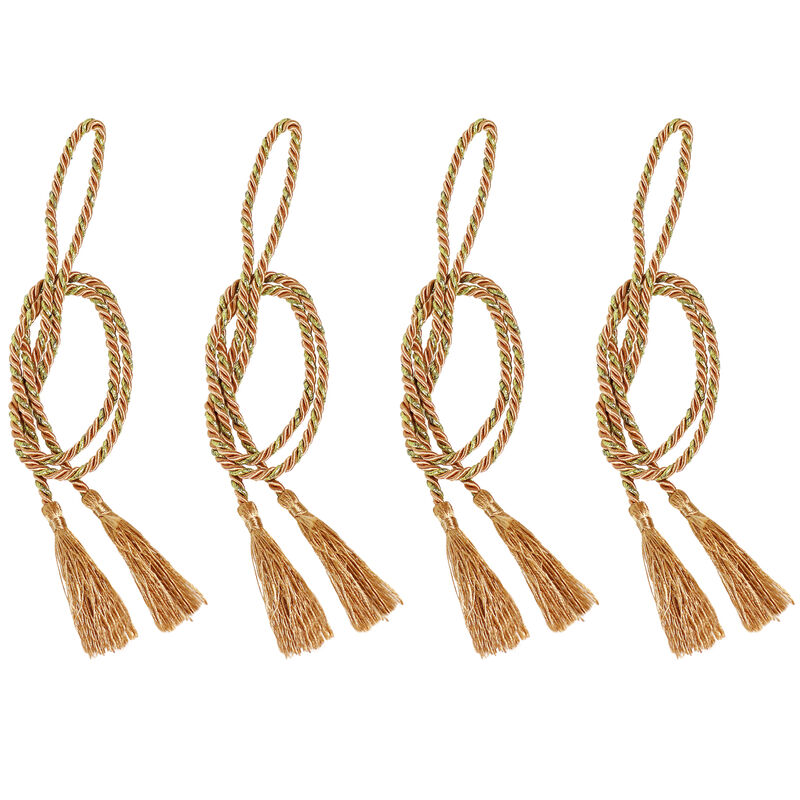 Sunnydaze Indoor/Outdoor Rope Curtain Tiebacks