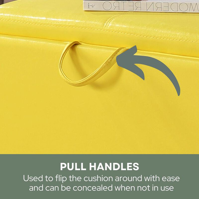 Convience Concept, Inc. Accent Storage Ottoman with Reversible Tray